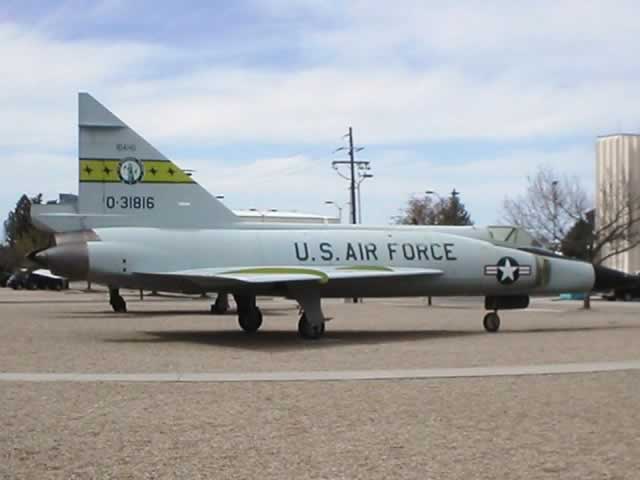 F-102A. S/N 0-31816, on display Gowen Field Air National Guard Base, Boise, Idah F-102A. S/N 0-31816, on display Gowen Field Air National Guard Base, Boise, Idah